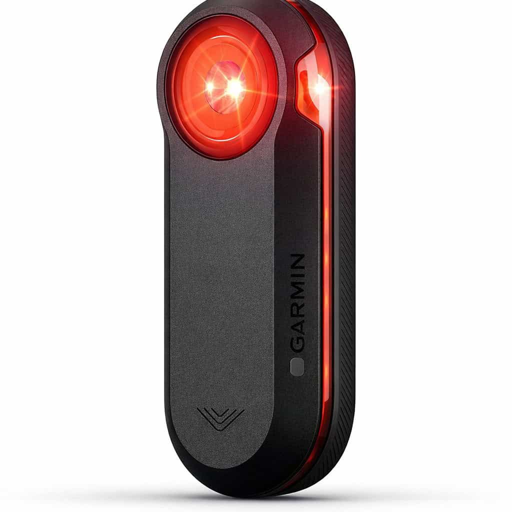 Garmin Varia RTL515 montado en el tubo de sillín de una bicicleta