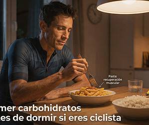 Comer carbohidratos antes de dormir