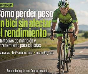Cómo perder peso en bici sin afectar el rendimiento