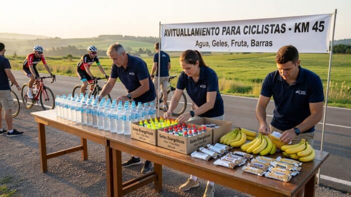 Como preparar un avituallamiento