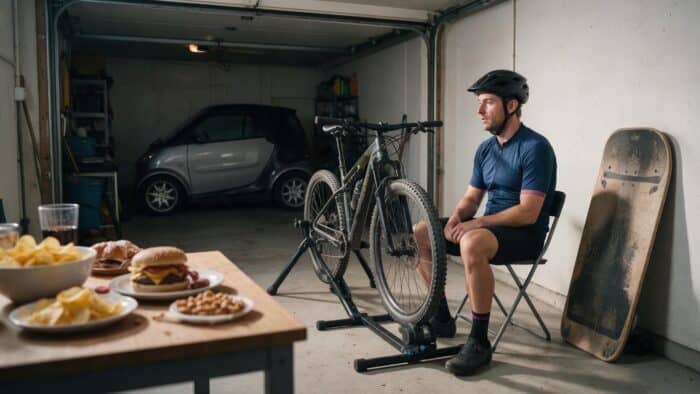 mala alimentación en ciclismo