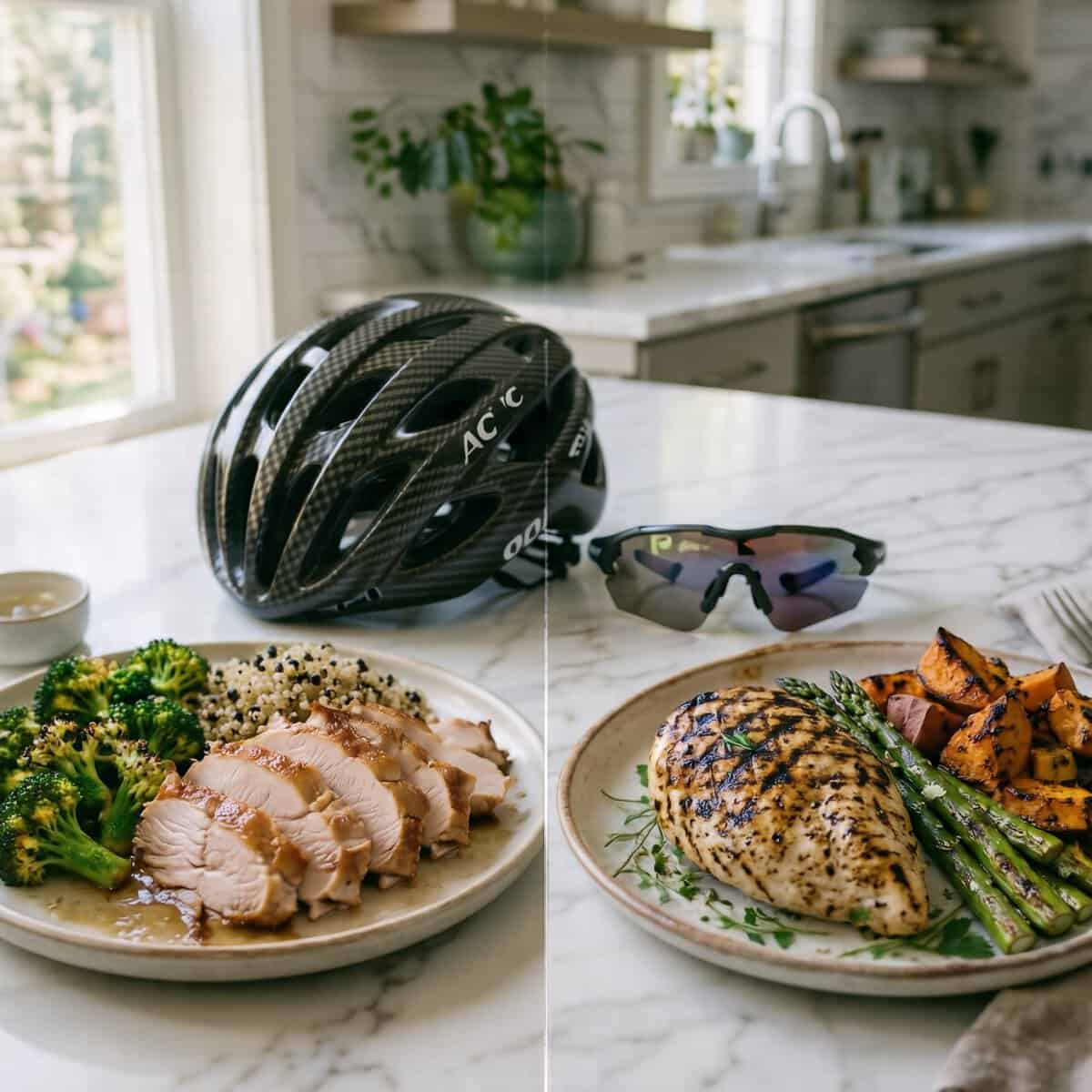 Pavo o pollo: qué es mejor para la dieta de un ciclista