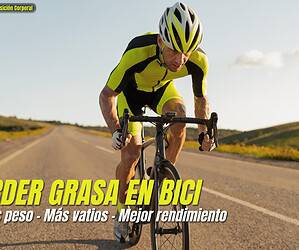 Perder peso o perder grasa en ciclismo