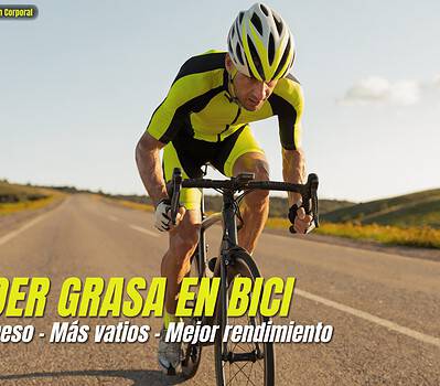 Perder peso o perder grasa en ciclismo