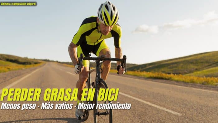 Perder peso o perder grasa en ciclismo