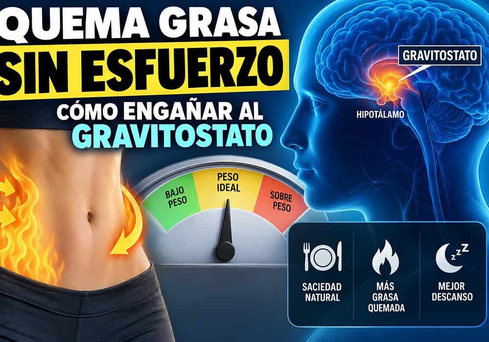 Quema grasa sin esfuerzo: Cómo engañar al gravitostato