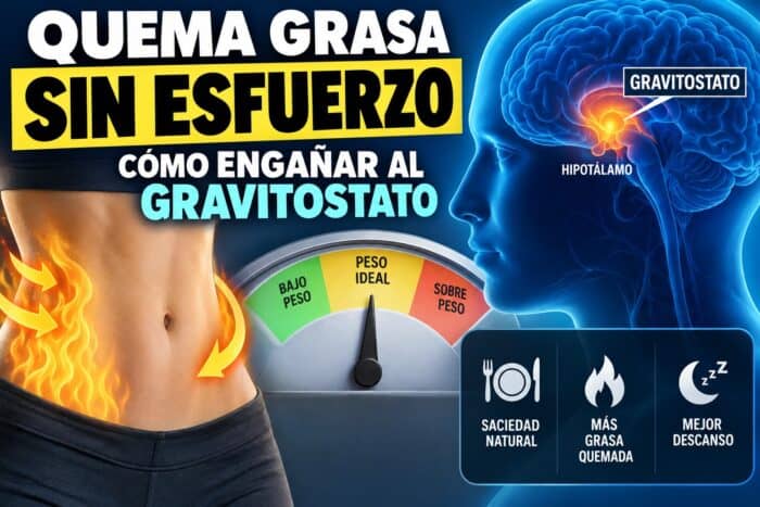Quema grasa sin esfuerzo: Cómo engañar al gravitostato
