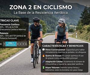 zona 2 en ciclismo