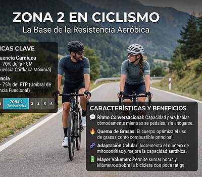 zona 2 en ciclismo
