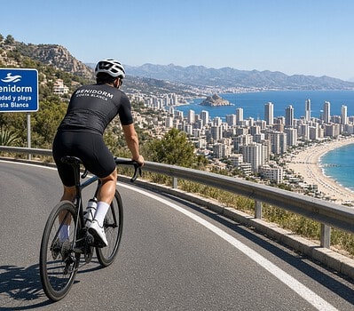 Benidorm el paraíso para ciclistas en invierno