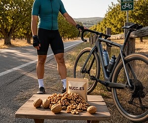 nueces y ciclismo