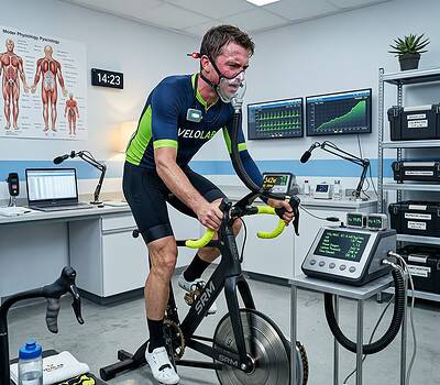 prueba de esfuerzo con gases ciclismo