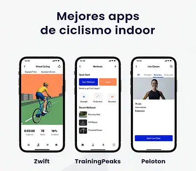 Mejores apps de ciclismo indoor