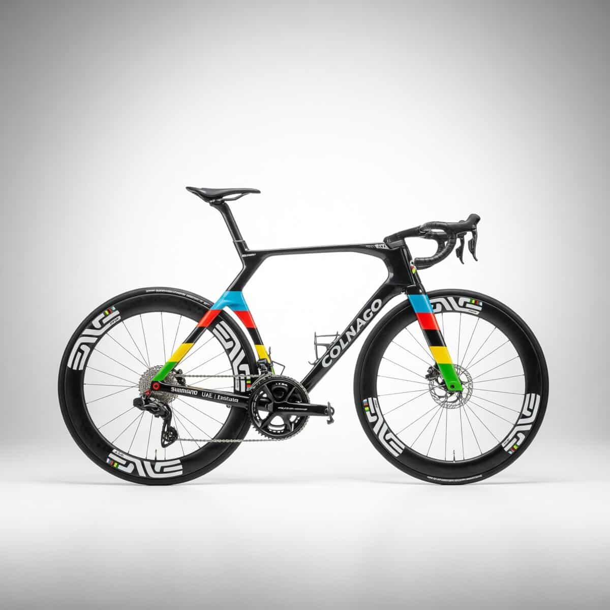 Colnago Y1Rs de Brandon McNulty, campeón del mundo