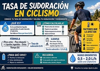 Tasa de Sudoración en Ciclismo