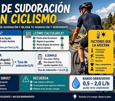 Tasa de Sudoración en Ciclismo